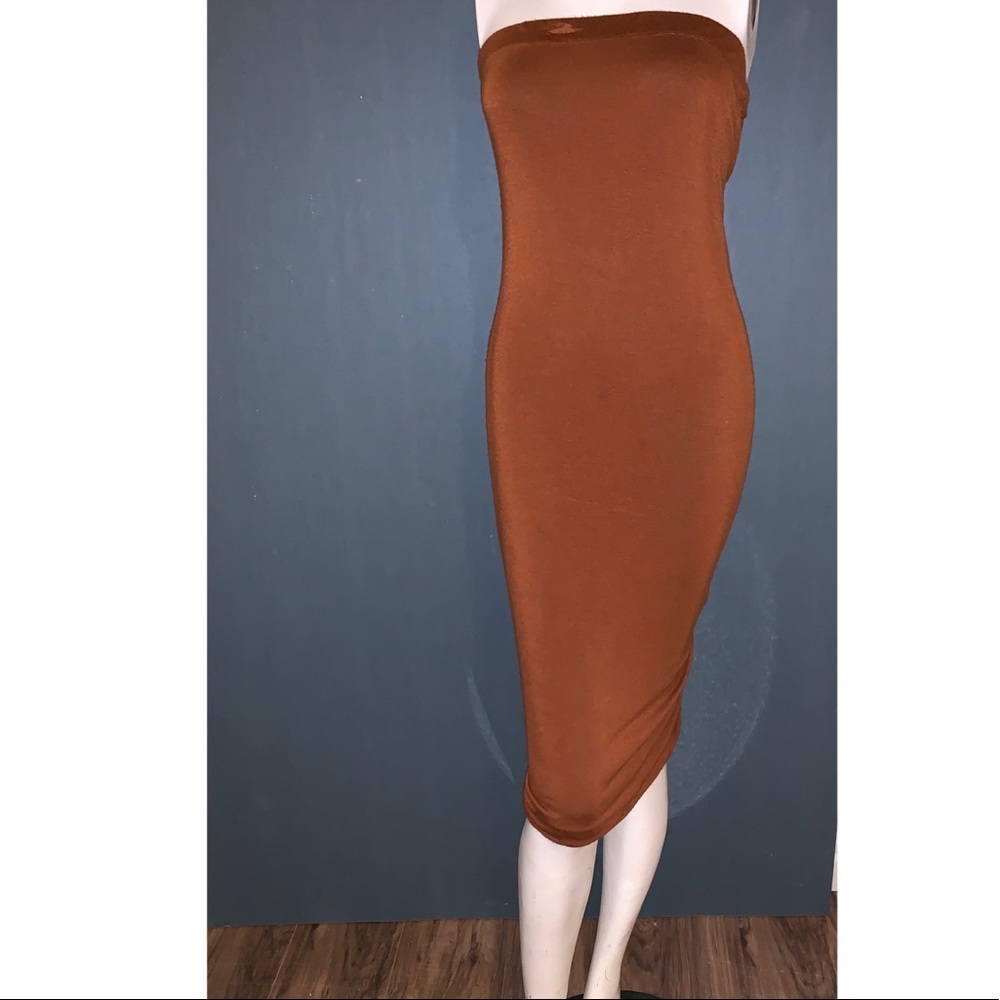A’Gaci strapless dress 👗💛